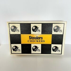 NFL Team Checkers Steelers vs Cowboys